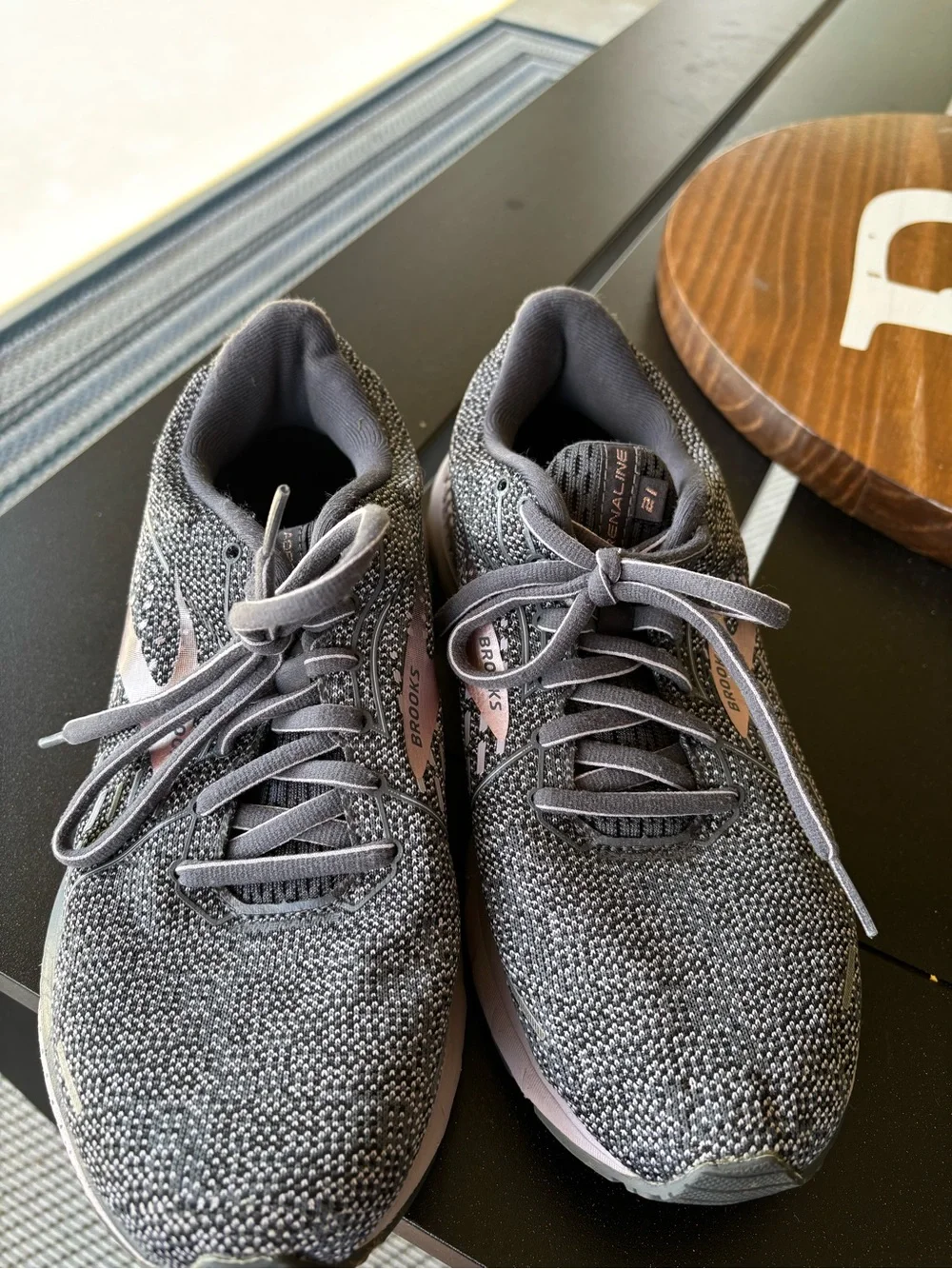 Women’s Grey Performance Running Shoes - Lightweight Comfort size 8.5